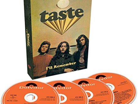 TASTE - I LL REMEMBER:  A BOX OF TASTE [4 CD] Supply