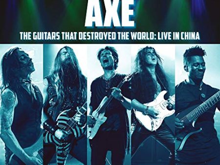 VAI   WYLDE   MALMSTEEN   BETTENCOURT   ABASI - GENERATION AXE: GUITARS THAT DESTROYED THAT WORLD Hot on Sale