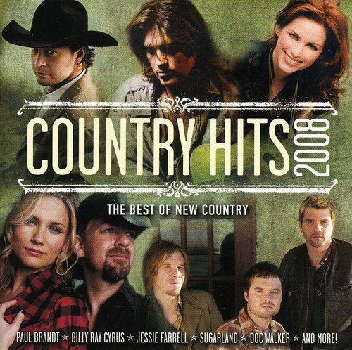 VARIOUS ARTISTS - COUNTRY HITS 2008 Online Hot Sale