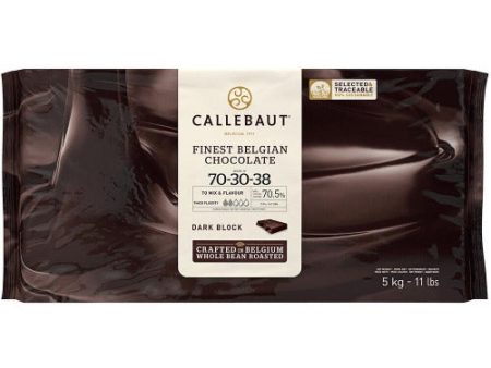 Callebaut Recipe 70 30 Dark Chocolate Block 1lb. Cheap