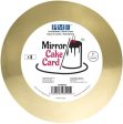 Gold Mirror Cake Board Card Supply