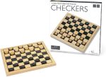 Wooden Checkers Fashion