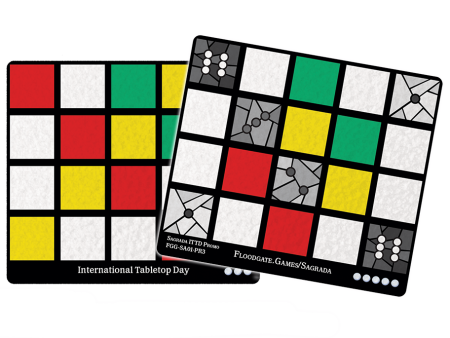 Sagrada: Promo - International Tabletop Day Window Pattern Card Supply